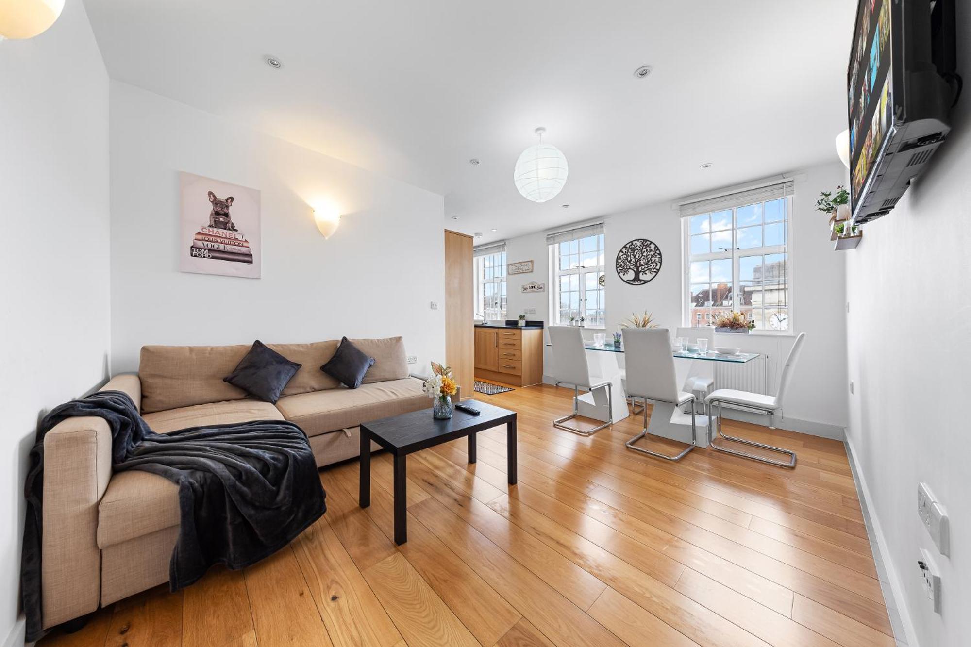 伦敦Modern Flat In Stockwell, 10 Mins From Oxford Circus公寓 外观 照片